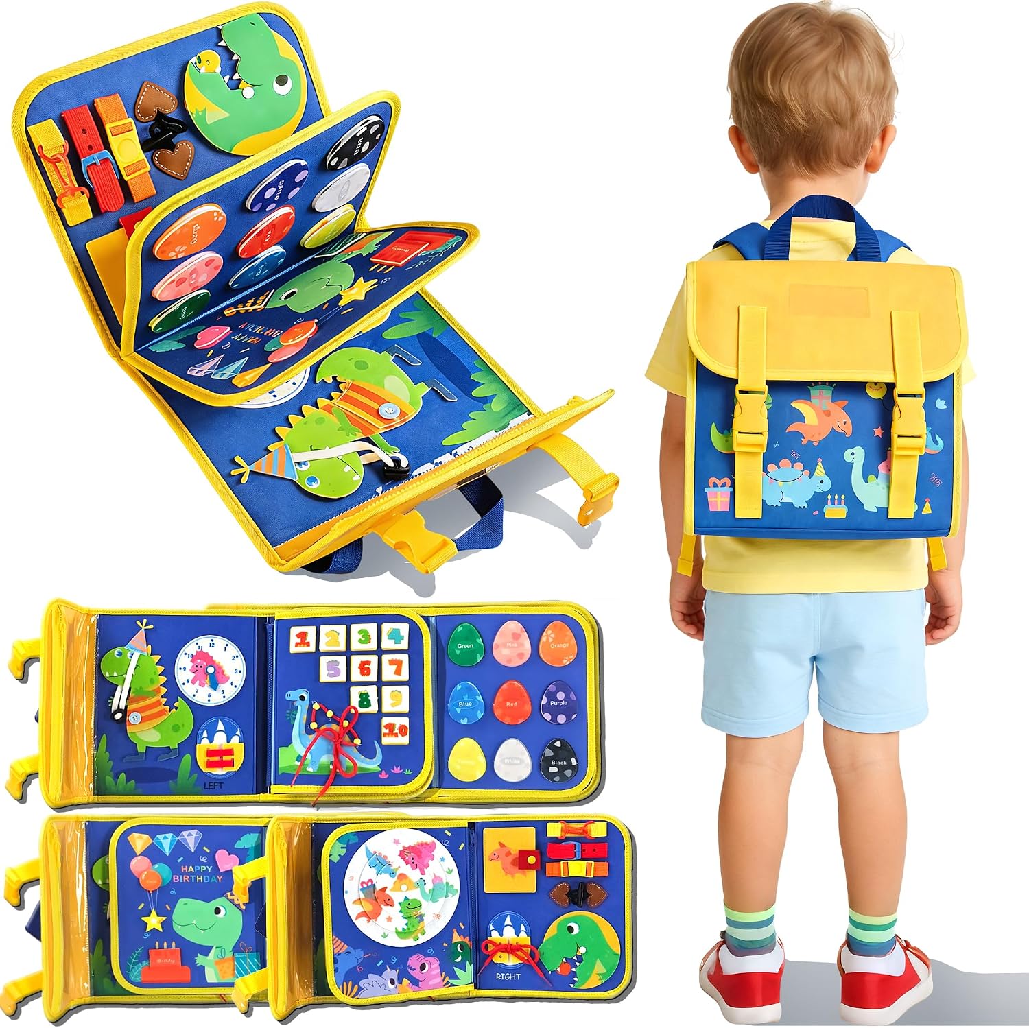 Drone Backpack - Mochila de Actividades Sensoriales para Niños