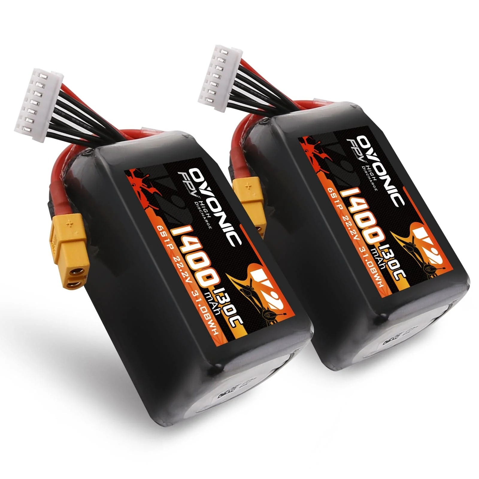 Drone Backpack - Batería LiPo Ovonic 6S 22.2V 1400mAh