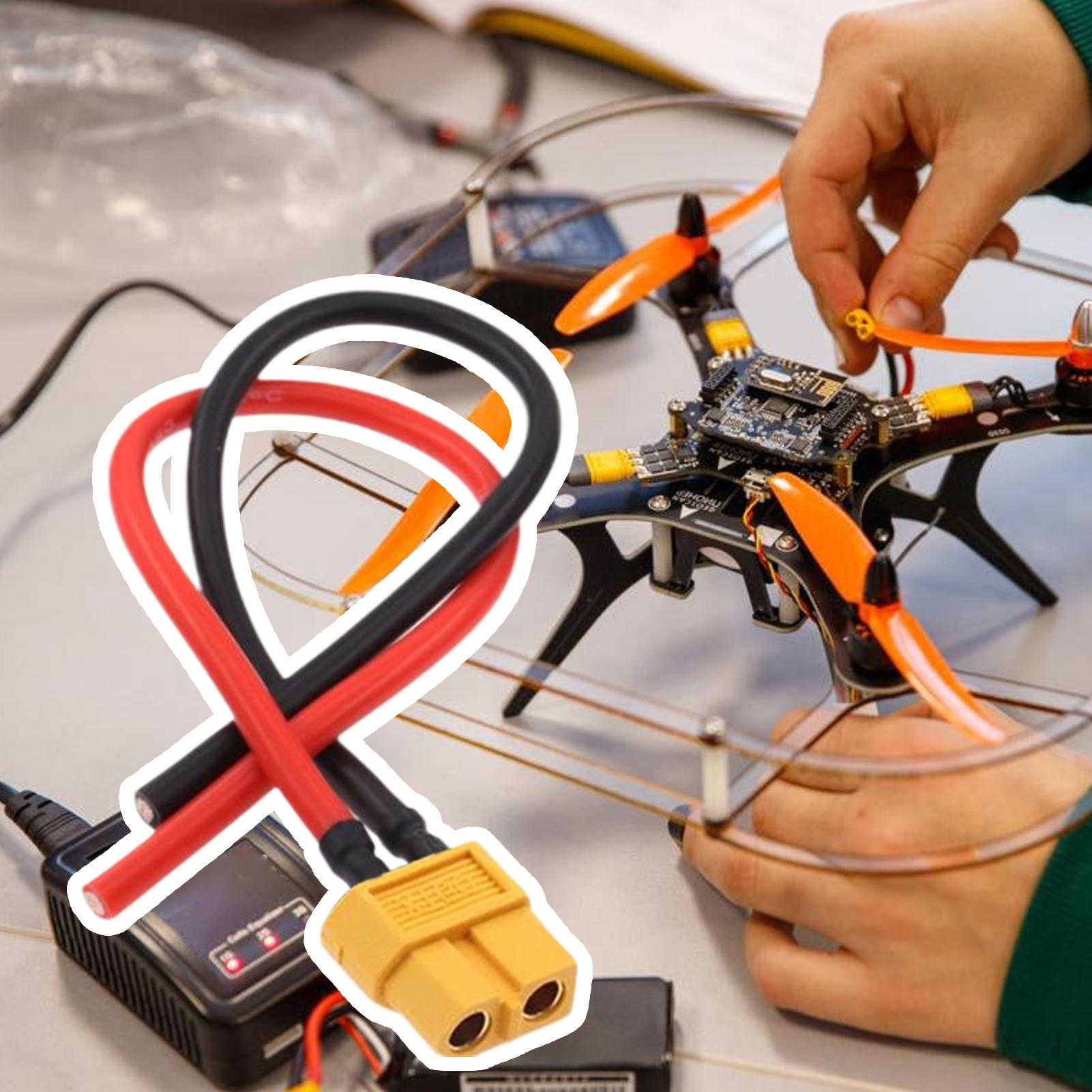 Cable de extensión XT60 macho/ - Drone Battery Adapter reseña y precio