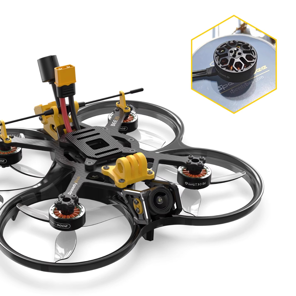 Motor sin escobillas SpeedyBee - Drone Backpack reseña y precio